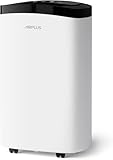 AIRPLUS Dehumidifier for Basement, 1,500 Sq. Ft Powerful Dehumidifier for Home,Large Rooms, Bedrooms, Sufficient Capacity Water Tank with Drain Hose -30 Pints(AP1907)