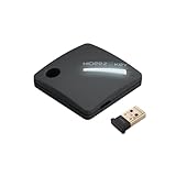 Hideez Key 4: Clé de sécurité et gestionnaire de mots de passe, générateur OTP, carte-clé RFID. Authentificateur FIDO2 / U2F avec connexion Bluetooth/NFC/Micro-USB (Bundle avec adaptateur)
