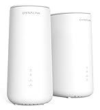 Dynalink AXE10200 Tri-Band WiFi 6E Whole Home Mesh System(DL-WME38) New 6GHz Band Support 10-Streaming,Speed Up to 10.2Gbps, Up to 6,000 sq.ft, 200 Devices, Gigabit Ports, Parental Controls, 2 Routers