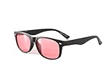 SomniLight FL-41 - Gafas de sensibilidad a la luz para sensibilidad a la luz fluorescente, fotofobia y migrañas (estilo Wayfarer)