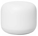 Google Nest WiFi (2nd Gen) Access Point for AC2200 Mesh Wi-Fi (Router Sold Separately) Add On Access Point Only (Snow)