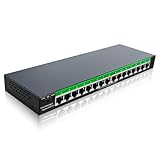 STEAMEMO 5-Port Managed Gigabit Switch with Web Management | VLAN, QoS, Plug & Play | Metal Smart Switch for Home/Office | Desktop/Wall-Mountable