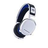 SteelSeries Arctis 7P Wireless Gaming Headset - Lossless 2.4 GHz for PlayStation 5 and 4 - White (Renewed)