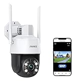 ANNKE 5MP PTZ Outdoor Security Camera, 20X Optical Zoom Auto Tracking, 2.4GHZ WiFi Security Camera with AI Human Detection, Color Night Vision, Two Way Talk, Up to 128GB SD Card(Not Included)