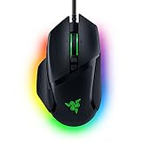 Razer Basilisk V3 - Ratón ergonómico Personalizable para Juegos con Interruptor de Mouse más rápido, Sensor óptico de 26K dpi (iluminación Chroma RGB, 11 Botones programables, Rueda de inclinación