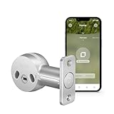 Level Bolt Smart Lock - Cerrojo inteligente que funciona con tu cerradura existente para entrada de bloqueo sin llave, bloqueo Bluetooth habilitado para aplicación con acceso a smartphone, compatible