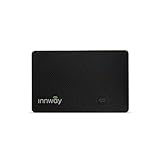 Innway Card Classic - Tracker Finder Bluetooth ultra fin rechargeable pour Android Trouvez votre portefeuille, sac, sac à dos, clés, ordinateur portable, tablette