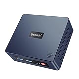 Beelink Mini PC, Mini S Mini Computer 11th Gen Quad-Core N5095(up to 2.9GHz), Desktop Computers 8GB DDR4 RAM 128GB SSD 4K UHD Dual HDMI/Dual WiFi/Gigabit Ethernet/HTPC/Family-NAS/BT4.0/W-11 Pro