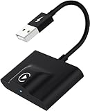 CarPlay Wireless Adapter for Factory Wired CarPlay 2022 Upgrade Plug & Play Wireless CarPlay Dongle