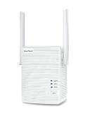 BrosTrend WiFi Extender AC1200 WiFi Booster and Signal Amplifier, 1200Mbps Dual Band WiFi Extender Signal Booster for Home Coverage Up to 1600 sq.ft. Internet Booster, WPS Easy Setup, Wall Plug Design