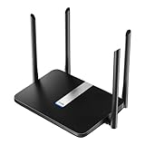 Cudy New AX 1800Mbps WiFi 6 Mesh Router, AX1800 2.4G 5G Gigabit Wireless Internet Router for Home and Office, Gaming, VPN Router, OpenWRT, OpenVPN, Long Range, X6