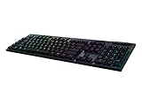 Logitech G Clavier sans fil Bluetooth de Tactile de G915 Lightspeed GL RF - Disposition en anglais
