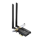 TP-Link WiFi 6 AX3000 PCIe WiFi Card for PC with Heat Sink (Archer TX50E), Bluetooth 5.0, 802.11AX Dual Band Wireless Adapter with MU-MIMO, Ultra-Low Latency, Supports Windows 11, 10 (64bit) Only
