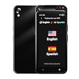 Appareil de traducteur de langue sans WiFi nécessaire, traducteur bidirectionnel instantané en temps réel avec traduction en ligne en 138 langues, traduction portable HD hors ligne/photo de 4,1 po
