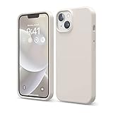 elago - Carcasa de Silicona líquida Compatible con iPhone 14 (6,1'), Silicona, protección Completa del teléfono - 4 Capas antigolpes, Forro de Microfibra Suave antiarañazos