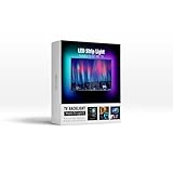 Miume Televisión de música con retroiluminación LED con tira de luces LED de 5 m para TV de 61 a 80 pulgadas, RGB alimentado por USB, retroiluminación LED con aplicación y control remoto, kit de retroiluminación LED para TV de pantalla plana y PC