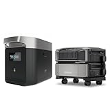 EF ECOFLOW DELTA Pro Ultra with DELTA Max Smart Portable Extra Battery, Generator for Home Backup