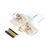 HPRT Impresora fotográfica 4x6, impresora instantánea inalámbrica Wi-Fi para iPhone, Android, smartphone, impresora térmica de sublimación de tinte, impresión de video AR, impresoras fotográficas