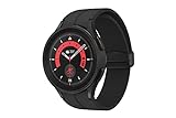 SAMSUNG Galaxy Watch Pro 5 45mm LTE Smartwatch w/ Body, Health, Fitness and Sleep Tracker, Improved Battery, Sapphire Crystal Glass, GPS Route Tracking, Titanium Frame, US Version, Black
