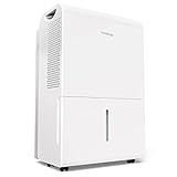 hOmeLabs 4500 Sq. Ft. - Superior Moisture Removal & Humidity Control for Large Rooms, Offices and Basements - 50 Pint (Previously 70 Pint)