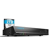 REOLINK 8CH Network Video Recorder for Home Security Camera System, Only Work with 16MP/12MP/4K/8MP/5MP/4MP REOLINK PoE IP Camera, 24/7 Recording to Pre-Installed 2TB Hard Drive, RLN8-410