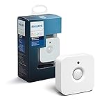 Philips Hue Indoor Motion Sensor for Smart Lights (Requires Hue Hub, Installation-Free, Smart Home, Exclusively for Philips Hue Smart Bulbs)