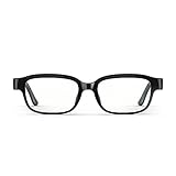 Echo Frames (2nd Gen) | Smart audio glasses with Alexa | Classic Black with prescription ready frames