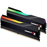 G.SKILL Trident Z5 RGB Series (Intel XMP 3.0 y AMD Expo) DDR5 RAM 32 GB (2 x 16 GB) 6000MT/s CL36-36-36-96 1.35 V Memoria para computadora de escritorio U-DIMM - Negro mate (F5-6000J3636F16GA2-TZ5RK)