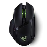 Razer Basilisk Ultimate Wireless Gaming Mouse: 20K DPI Optical Sensor - 11 Programmable Buttons - 100Hr Battery - Classic Black