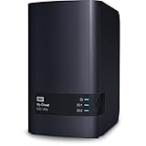 Western Digital My Cloud EX2 Ultra Ethernet Noir NAS - Unité Raid (8 to, Disque Dur Drive, 4000 Go, 2.5/3.5', 0,1,JBOD)