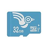 ADROITLARK 32GB Memory Card + SD Adapter, Fat32 Micro SD Card Class 10 microsd TF Card for Dashcam/Phone/Tablet(U1 32GB)