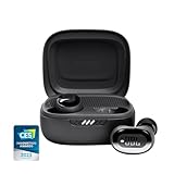 JBL Live Free 2 – Écouteurs sans Fil antibruit, jusqu'à 35 Heures de Lecture, 6 micros pour des appels Parfaits sans Bruit, étanchéité IPX5, Tubes ovales pour Un Meilleur Confort, Isolation et Basses