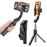 Wensot Gimbal Stabilizer with Extendable Selfie Stick Tripod,Bluetooth Wireless Remote and Phone Video Stabilizer Handheld, The Smartphone Gimbal Suit for iPhone,Samsung,Android Phone