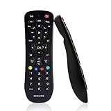 Philips Perfect replacement SRP9232D/27 télécommande IR Wireless CABLE,DTV,DVD/Blu-ray,SAT,TV Appuyez sur les boutons - Télécommandes (CABLE,DTV,DVD/Blu-ray,SAT,TV, IR Wireless, Appuyez sur les boutons, Noir)