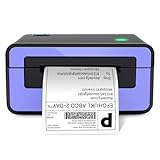 POLONO Impresora de Etiquetas de Envío, 4x6 Impresora Térmica para Paquetes de Envío, Etiquetadora Térmica Directa Comercial Compatible con USPS, FedEx, Shopify, Ebay, Amazon y Múltiples Sistemas