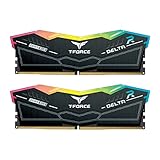 TEAMGROUP T-Force Delta RGB DDR5 Ram 32 GB (2 x 16 GB) 5200 MHz PC5-41600 CL40 Módulo de Memoria RAM para chipset 600 700 Series XMP 3.0 Ready Black - FF3D532G5200HC40CDC01