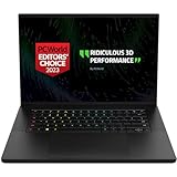Razer Blade 16 Gaming-Laptop: NVIDIA GeForce RTX 4070 13th Gen Intel 24-Core i9 HX CPU - 16' QHD+ 240Hz 16GB-RAM - 1TB SSD CNC Aluminum Compact GaN-Charger - Windows 11 Chroma RGB