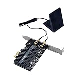 FENVi AX3000 WiFi 6 PCIe BT5.3 Card AX200NGW PCI-E WiFi Adapter Wi-Fi 6 802.11ax Card Internet Network Wireless PCIe Card Next-Gen MU-MIMO 2.4GHz 5GHz 3000Mbps 11AX Miracast vPro OFDMA WiFi nic