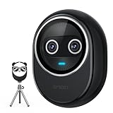 EMEET Piko+ Webcam 4K, World's 1st Dual-Camera AI-Powered 4K Webcam, 1/2.55'' Sony Sensor, 3 Mics&3 Sound Modes, Panda Magnetic Privacy Cover, USB C-C&C-A, Ideal for Livestreamers and Content Creators