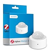 OUVOPO Zigbee Motion Sensor, Wireless Motion Detector for Smart Home Automation with Build-in Zigbee Hub,hub Required, Compatible with Home Assistant, Aeotec, Hubitat and Alexa