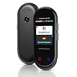 Language Translator Device No WiFi Needed, Portable Translator Offline Voice Photo Translation, 138 Languages Supported, High Accuracy Translator Device for Travel Business Learning
