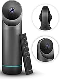 KanDao Meeting Pro - Cámara de videoconferencia Todo en uno de 360 Grados, Enfoque automático de Altavoz y cámara de reuniones de Audio y Video con Zoom Inteligente, para Salas de conferencias