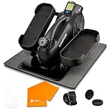 LifePro Appareil elliptique sous Le Bureau - Pédalier d'exercice pour renforcer Les Muscles et développer la Forme cardiovasculaire - Équipement d'exercice de Bureau Stationnaire avec Moniteur LCD