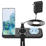 yootech Chargeur sans Fil Rapide, 2 bobines pour iPhone SE 2020/11 Pro Max / 11 Pro / 11 / XS Max/XS/XR/X / 8 + / 8, Galaxy S20 / S10, AirPods Pro