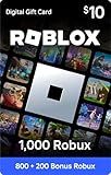 Roblox Digital Gift Card - 1,000 Robux [Includes Exclusive Virtual Item] [Digital Code]