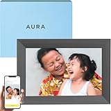 Aura Cadre Photo numérique Carver Wi-FI 10,1 Pouces | Le Meilleur Cadre numérique à Offrir | Envoyez Vos Photos Depuis Votre téléphone | Installation Rapide et Facile grâce à l’Application Aura