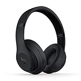 Beats Studio3 - Auriculares inalámbricos con cancelación de ruido, chip de auriculares Apple W1, Bluetooth clase 1, 22 horas de tiempo de escucha, micrófono integrado, color negro mate