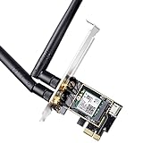Cudy New AX3000 Wireless WiFi 6 PCIe Card for PC, Bluetooth 5.2, AX200, 3000Mbps WiFi 6 Speed, 802.11ax/ac/a/b/g/n, Windows 11, 10, WE3000