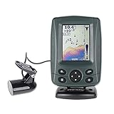Phiradar FF688C 3.5' Color LCD Boat Fish Finder 200KHz/83KHz Dual Sonar Frequency 300M Detection Muti-Language Auto Zoom