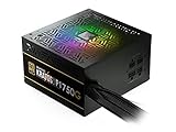 Zeus GAMDIAS RGB Gaming PC Power Supply 750W 80 Plus Gold Certified 750 Watt PSU for Computers and Desktops with Active PFC